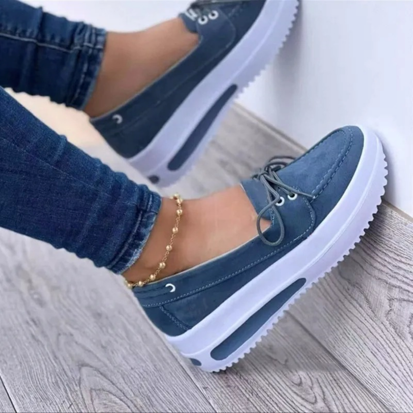Elarova | Damen-Slipper aus rutschfestem Wildleder