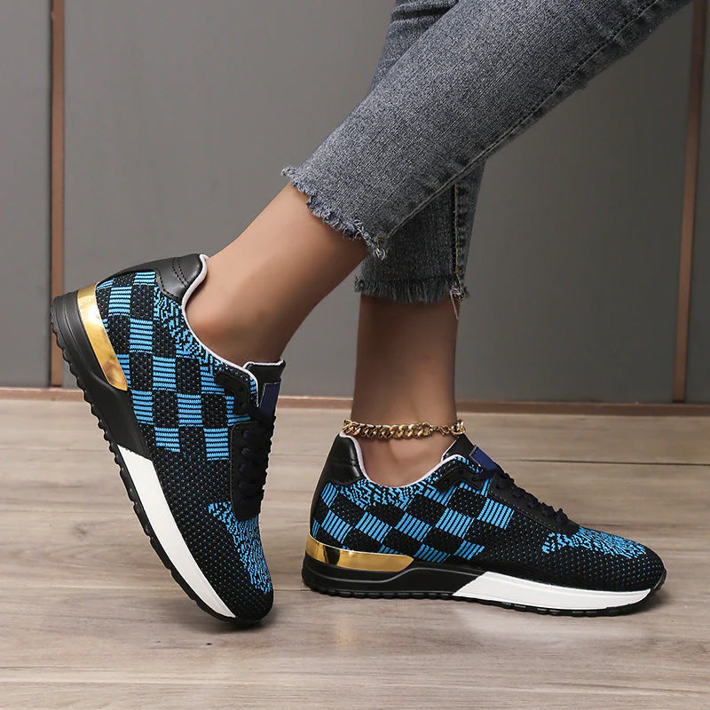 Elarova | Damen Sneaker Bequeme Laufschuhe Mit Rutschfester Sohle Und Modernem Design