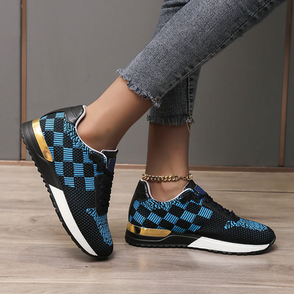 Elarova | Damen Sneaker Bequeme Laufschuhe Mit Rutschfester Sohle Und Modernem Design