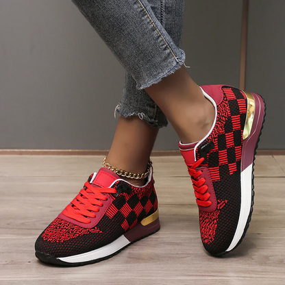 Elarova | Damen Sneaker Bequeme Laufschuhe Mit Rutschfester Sohle Und Modernem Design