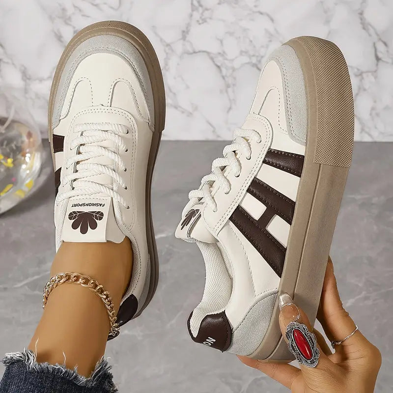 Elarova | Damen Sneakers Atmungsaktiv & Stilvoll Für Ganztägigen Komfort