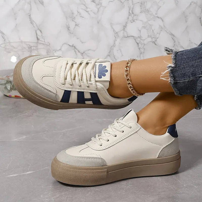 Elarova | Damen Sneakers Atmungsaktiv & Stilvoll Für Ganztägigen Komfort