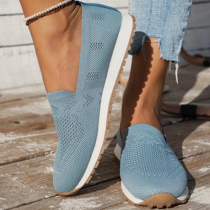 Elarova | Damen Sommerschuhe Bequeme Slip on Schuhe Mit Stützender Sohle