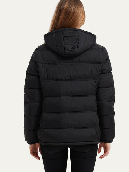 Elarova | Damen-Steppjacke in Hüftlänge