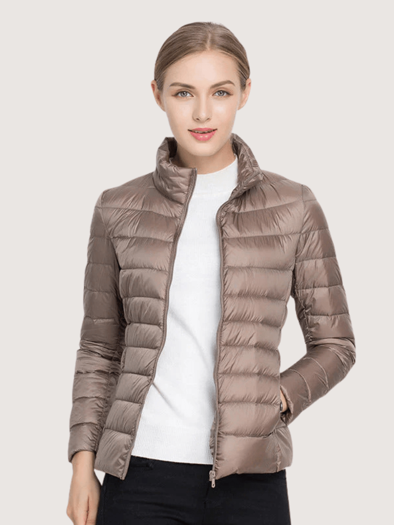 Elarova | Damen-Steppjacke in schmaler Passform
