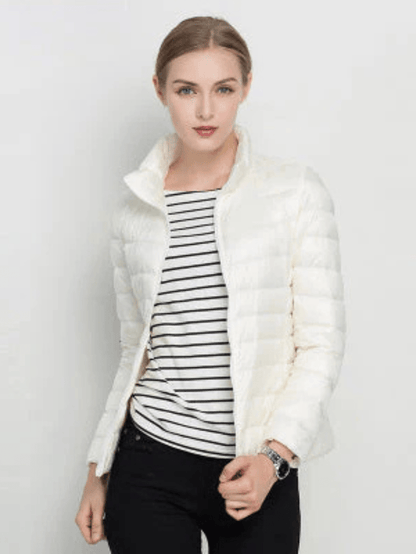 Elarova | Damen-Steppjacke in schmaler Passform