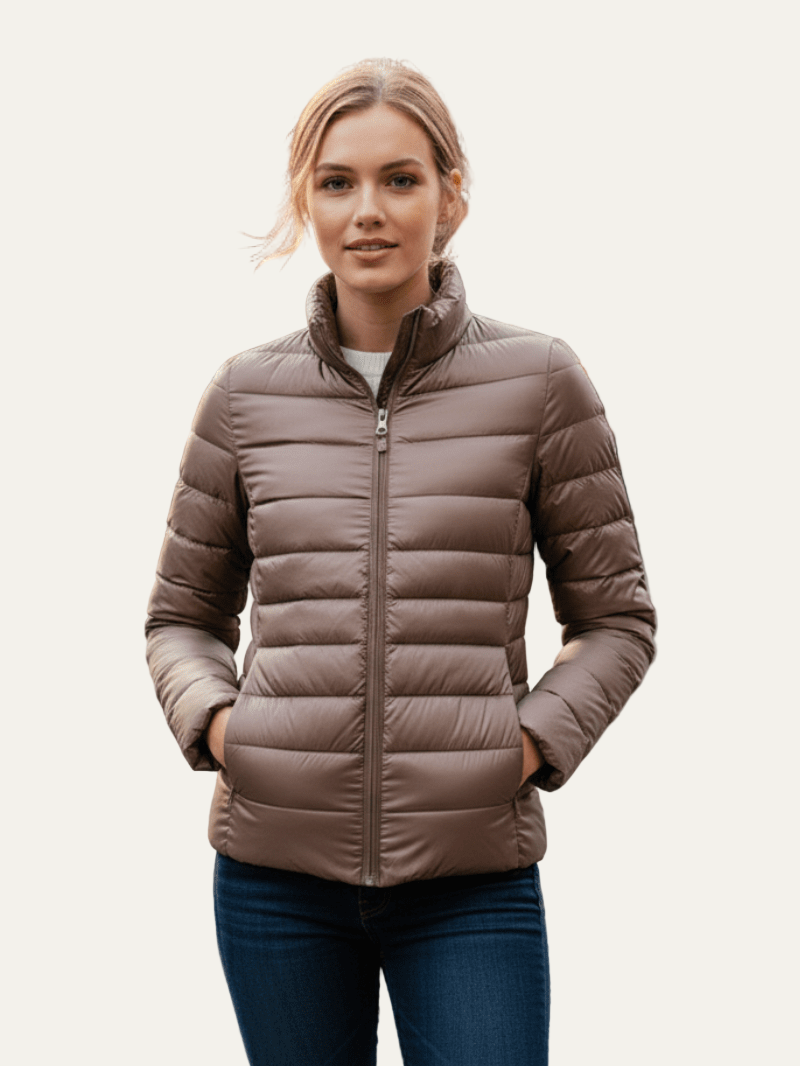 Elarova | Damen-Steppjacke in schmaler Passform