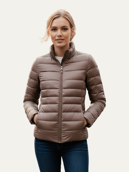 Elarova | Damen-Steppjacke in schmaler Passform