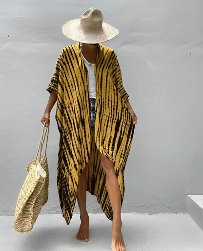 Elarova | Damen Strand-Kimono-Robe Leichtes Material & Elegantes Design