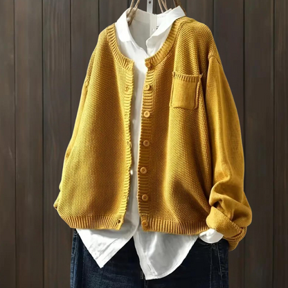 Elarova | Damen Strickjacke