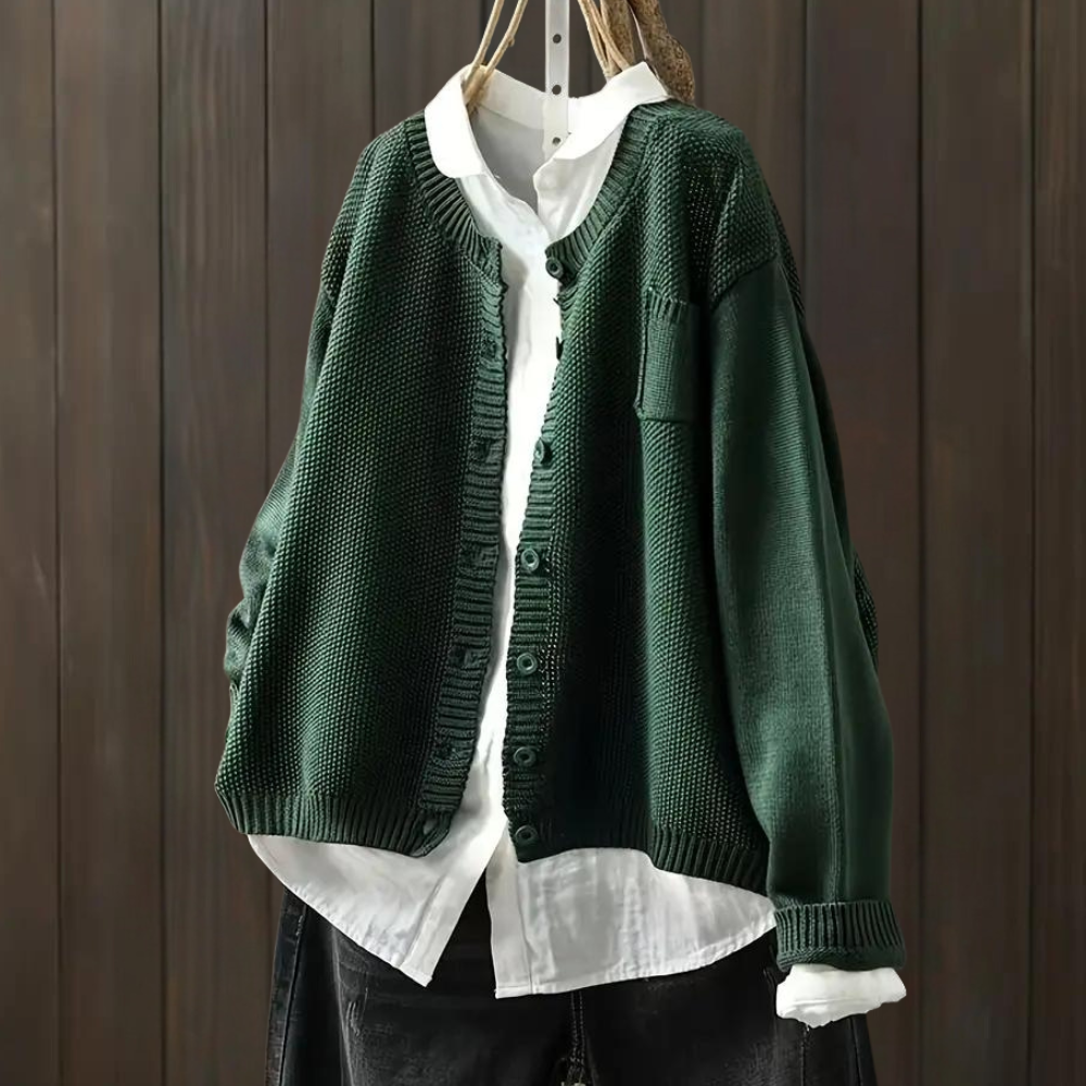 Elarova | Damen Strickjacke