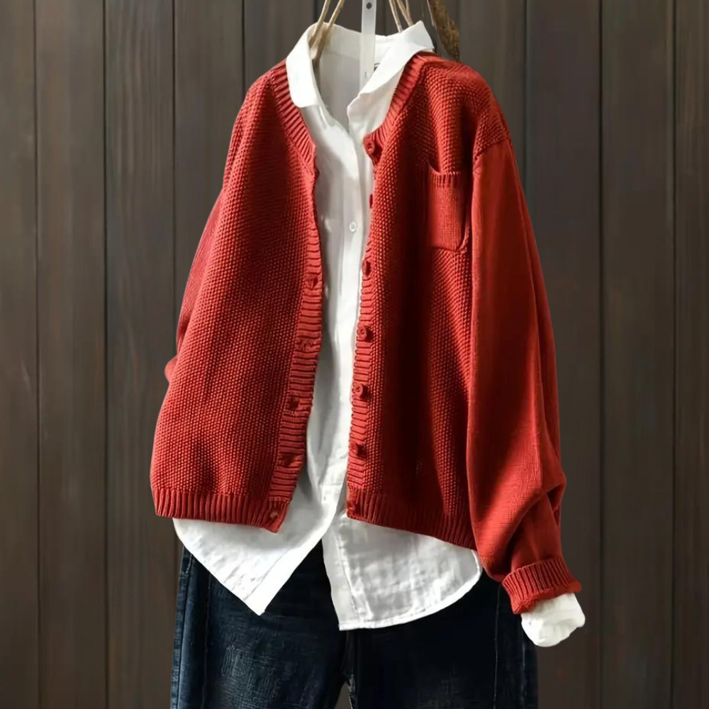 Elarova | Damen Strickjacke