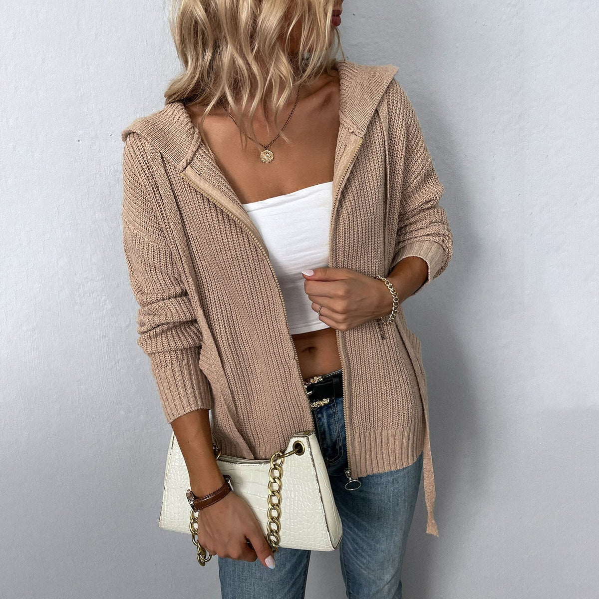 Elarova | Damen Strickjacke
