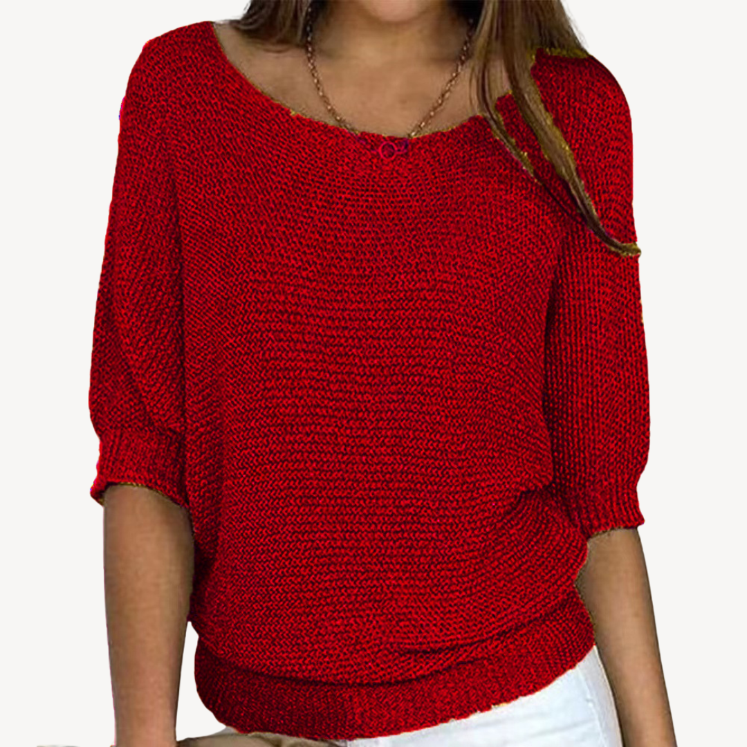 Elarova | Damen Strickpullover Casual