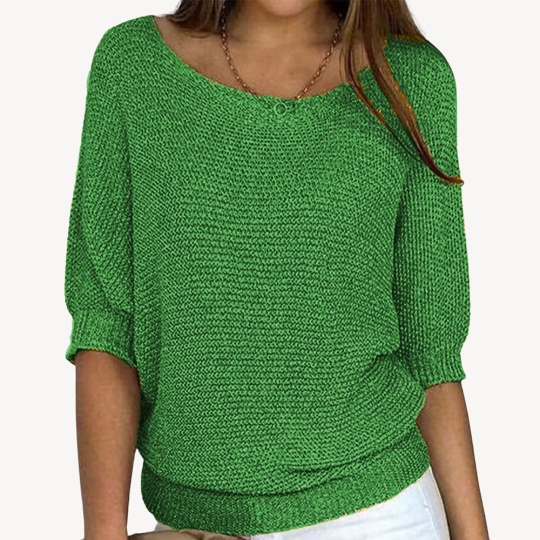 Elarova | Damen Strickpullover Casual