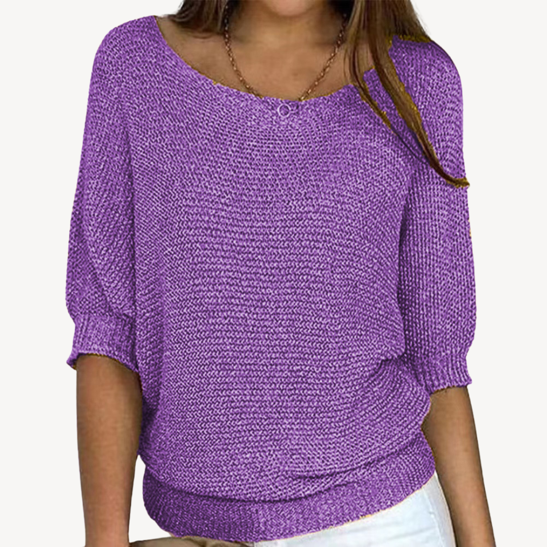 Elarova | Damen Strickpullover Casual
