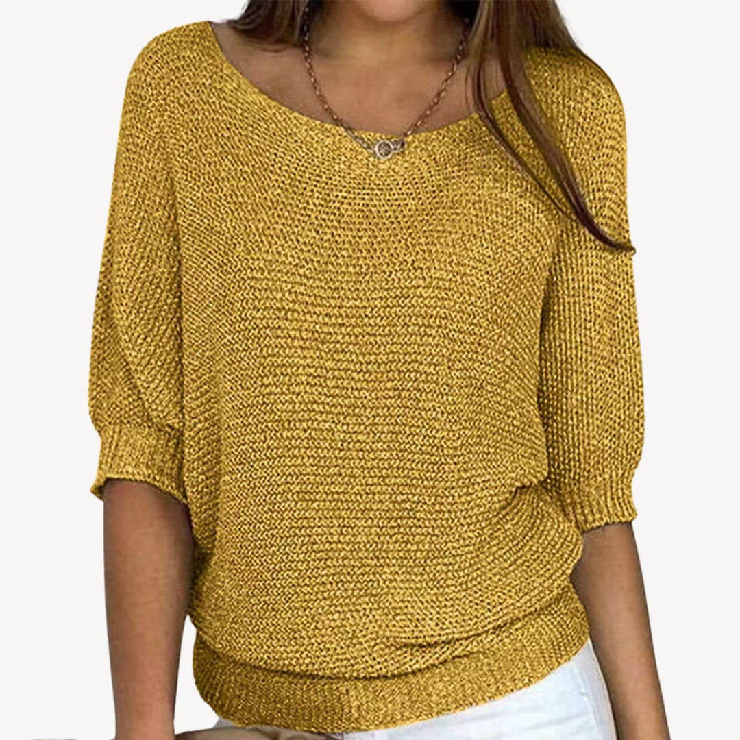 Elarova | Damen Strickpullover Casual