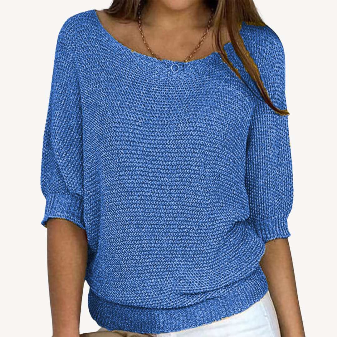 Elarova | Damen Strickpullover Casual