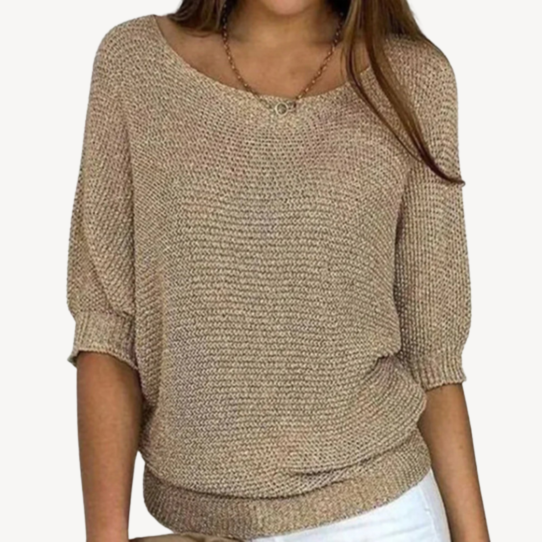 Elarova | Damen Strickpullover Casual