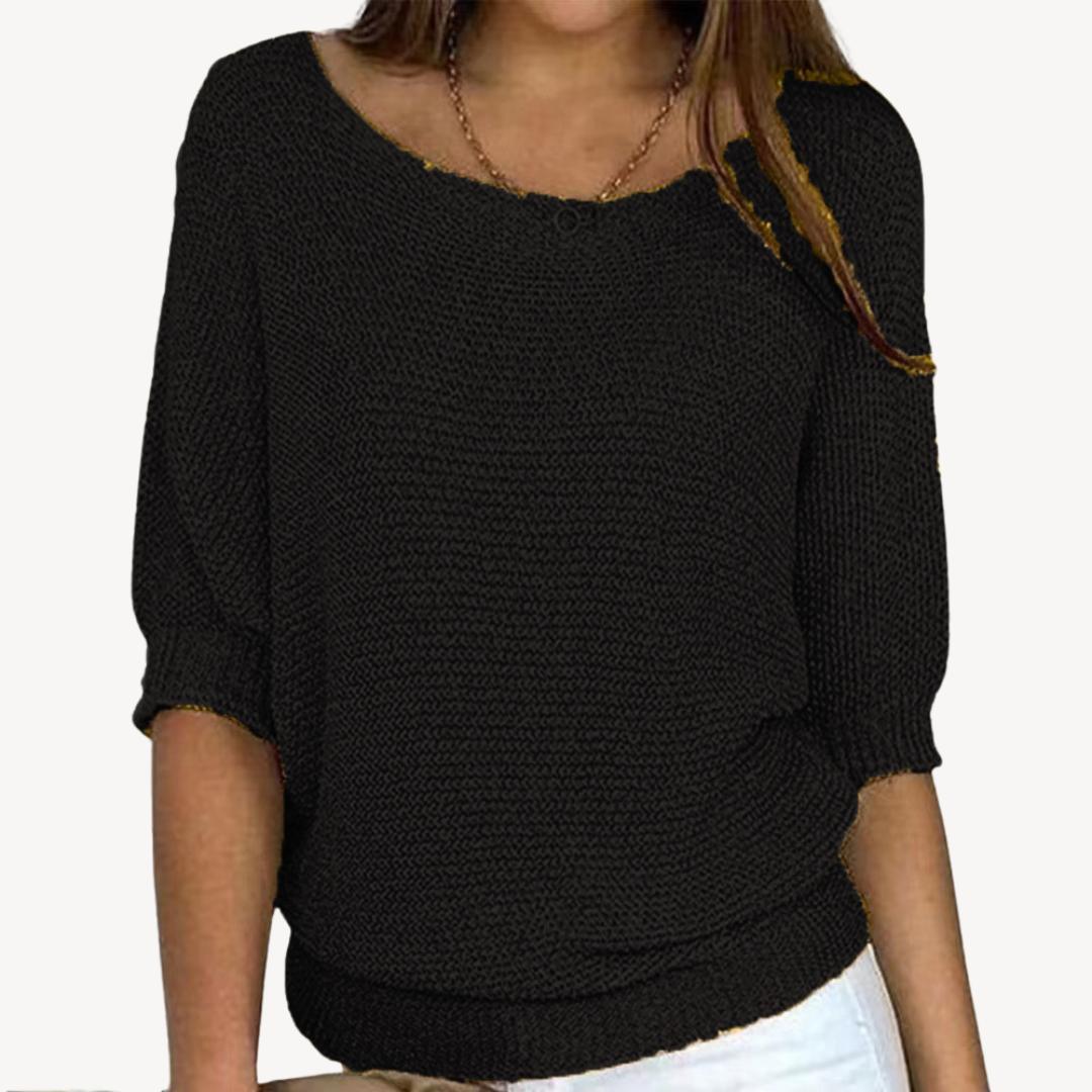 Elarova | Damen Strickpullover Casual
