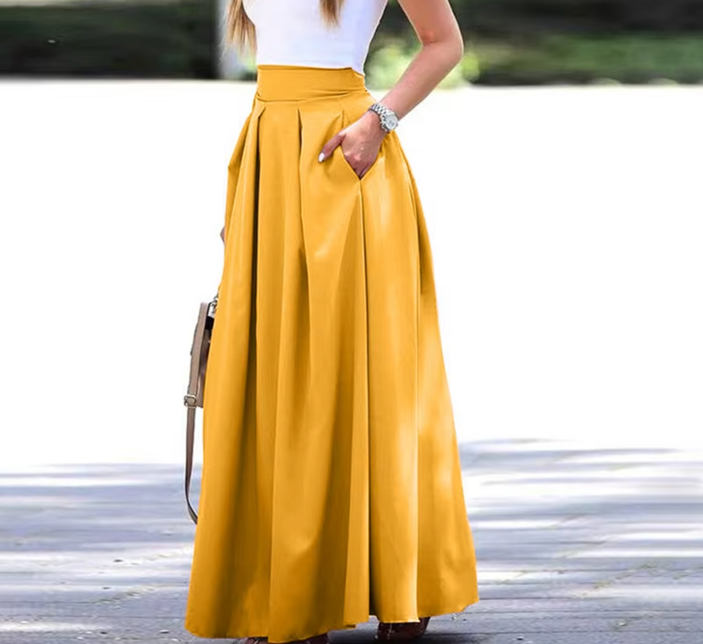 Elarova | Damen Tüllrock Mit Plissee Für Vielseitige Eleganz