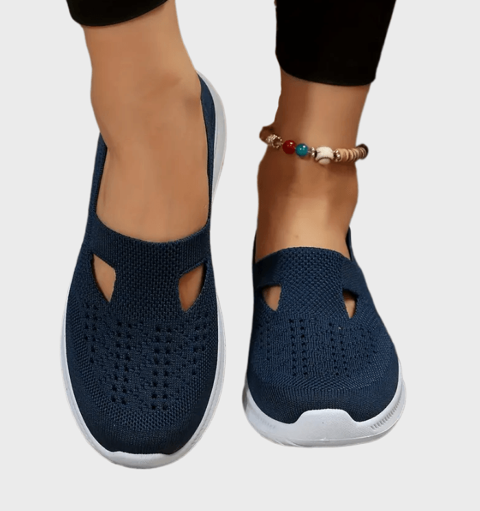 Elarova | Damen lässige Slip-on Turnschuhe