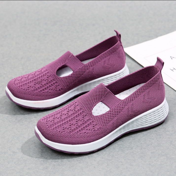 Elarova | Damen lässige Slip-on Turnschuhe