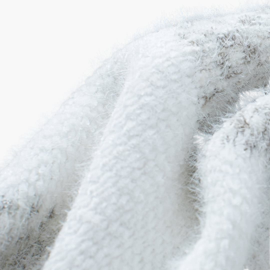 Elarova | Damen pullover mit Rollkragen und gestreifter Oberfläche