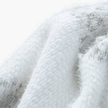 Elarova | Damen pullover mit Rollkragen und gestreifter Oberfläche