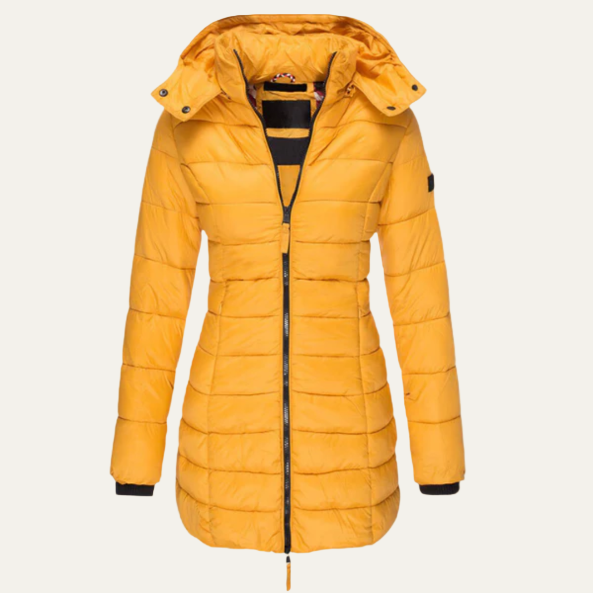 Elarova | DamenSteppjacke mit Kapuze