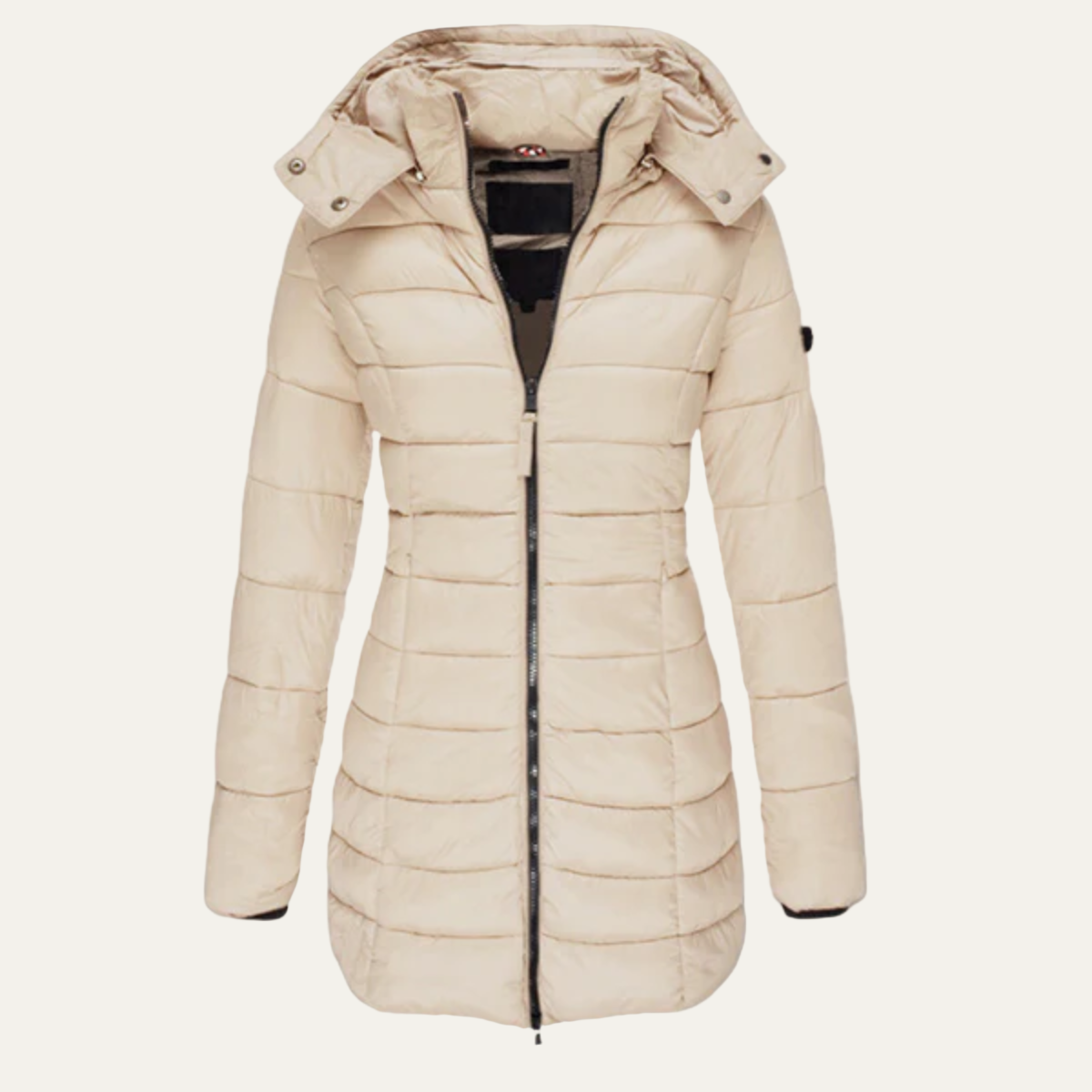 Elarova | DamenSteppjacke mit Kapuze