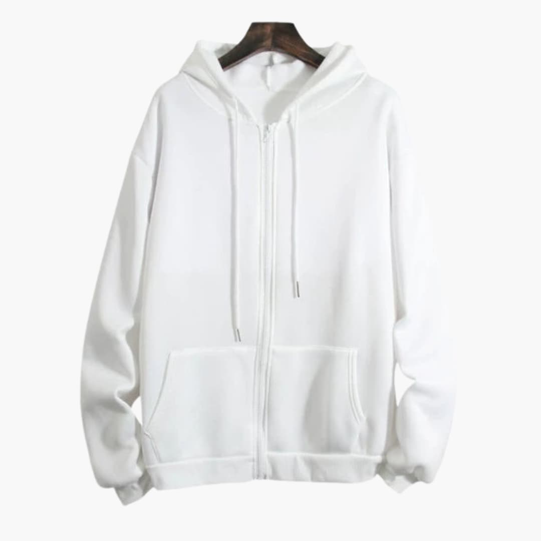 Elarova | Damenjacke mit Frontreißverschluss und Rippbündchen