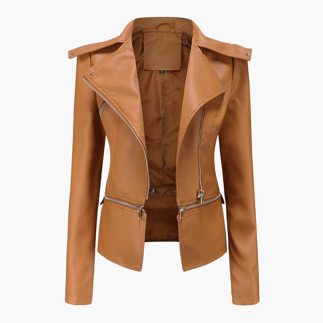 Elarova | Damenjacke mit Reverskragen und Reißverschlusstaschen