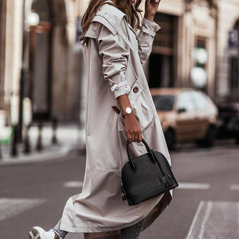 Elarova | Der zeitlose Trenchcoat für jede modebewusste Garderobe