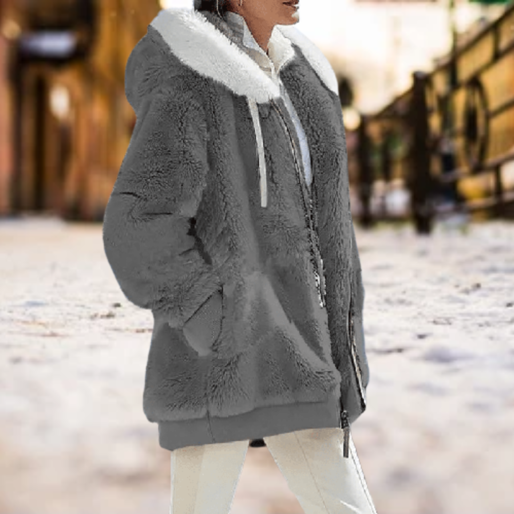 Elarova | Die bequemste WinterPlüschKapuzenjacke