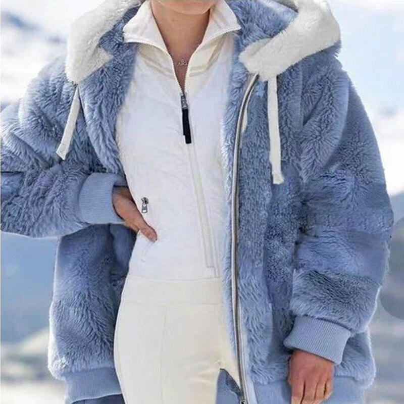 Elarova | Die bequemste WinterPlüschKapuzenjacke