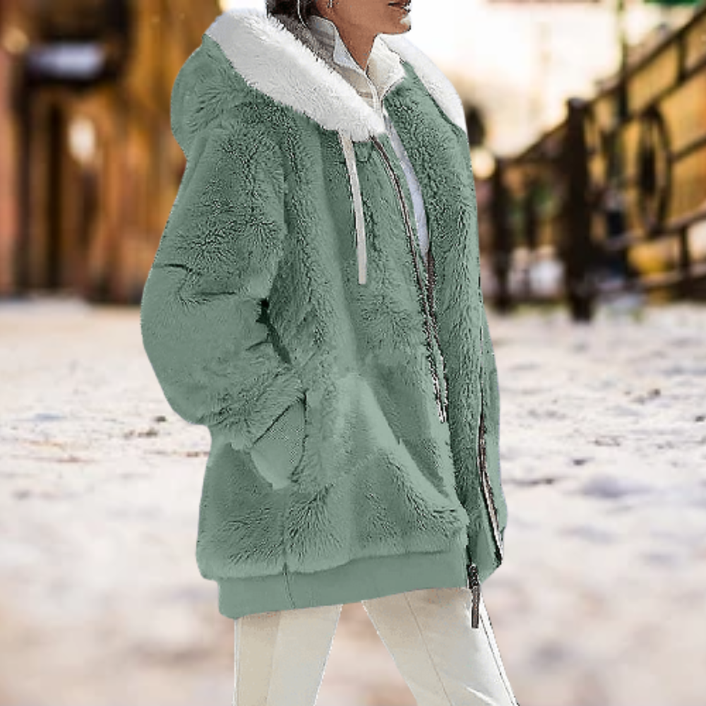 Elarova | Die bequemste WinterPlüschKapuzenjacke