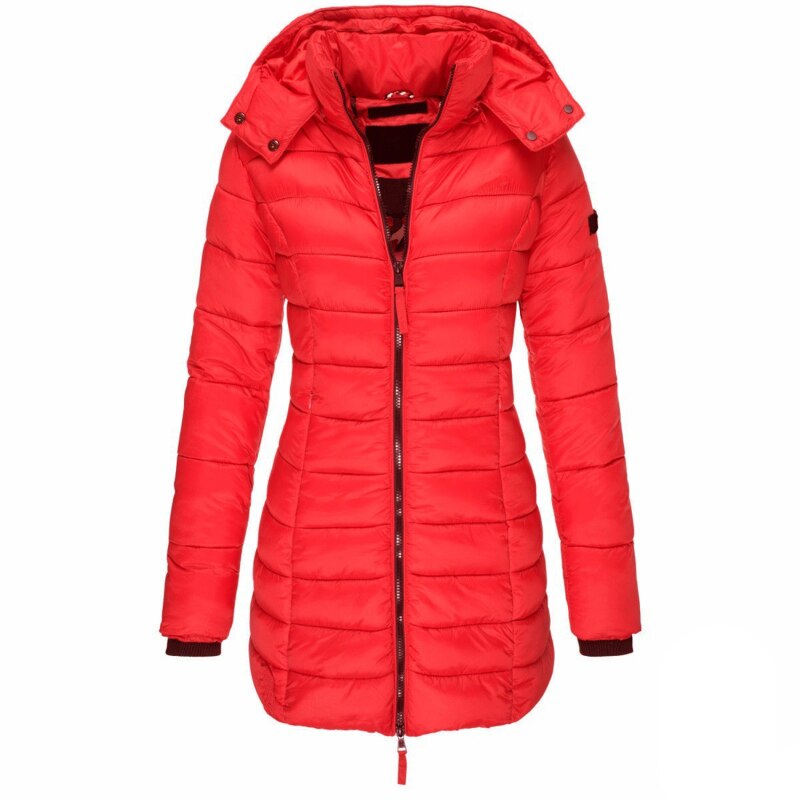 Elarova | Die beste und gemütlichste Winterjacke mit Kapuze und Reißverschluss
