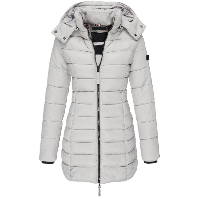 Elarova | Die beste und gemütlichste Winterjacke mit Kapuze und Reißverschluss