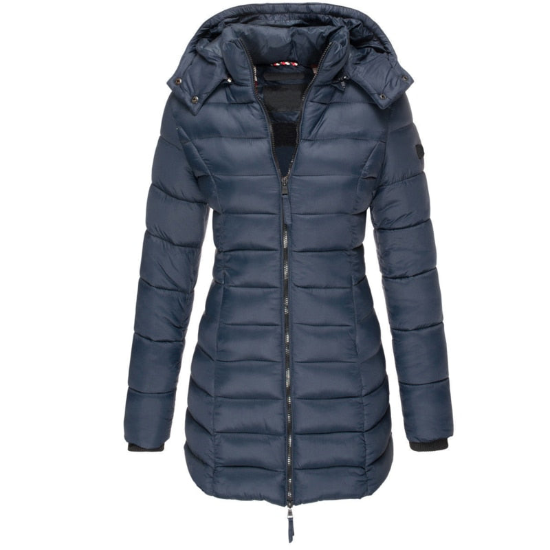 Elarova | Die beste und gemütlichste Winterjacke mit Kapuze und Reißverschluss