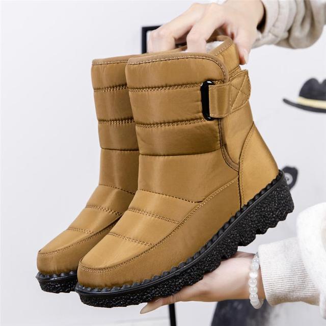 Elarova | Die neuen rutschfesten, wasserdichten, gepolsterten Baumwollstiefel