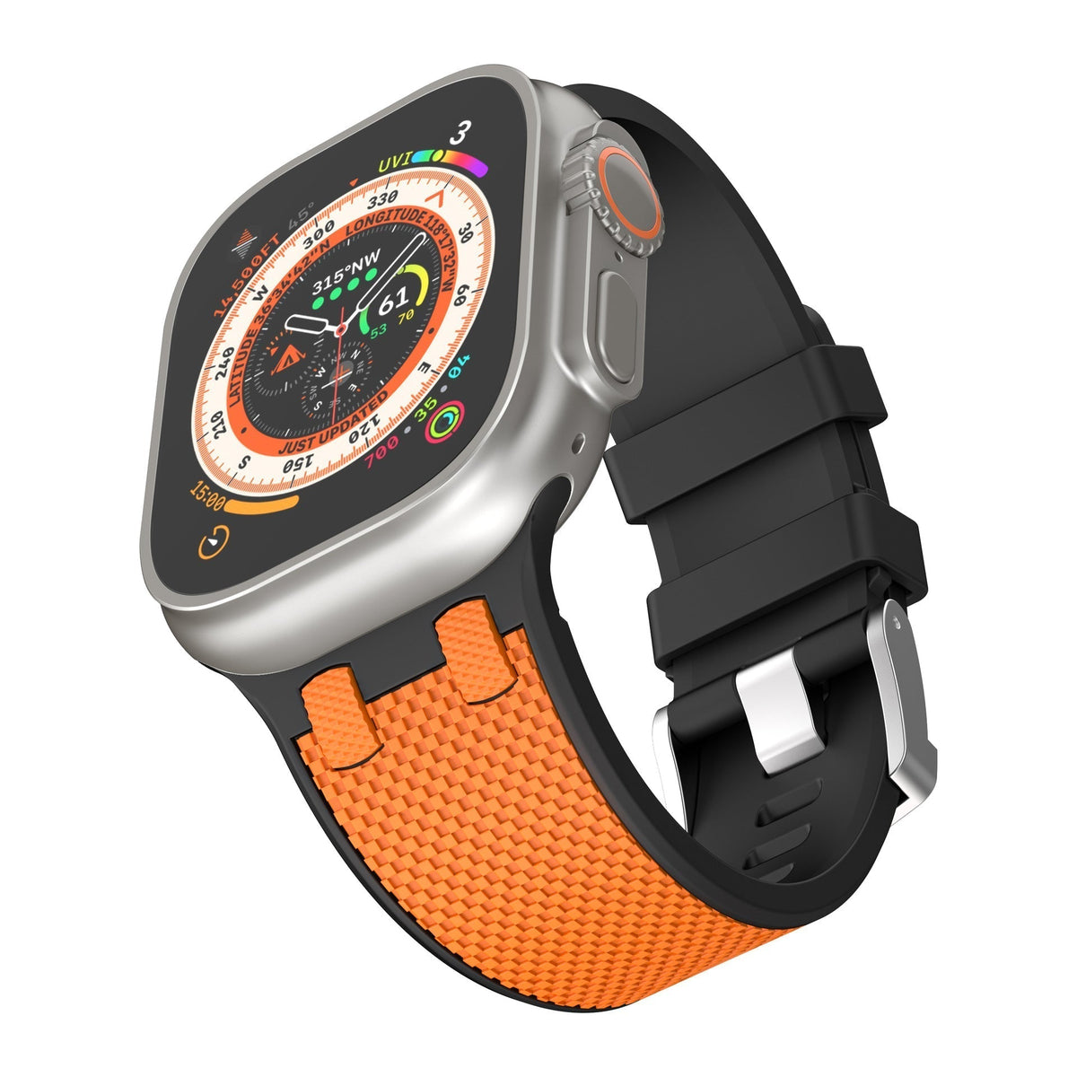 Elarova | Doppelte Farblich Passende Silikonband Für Apple Watch