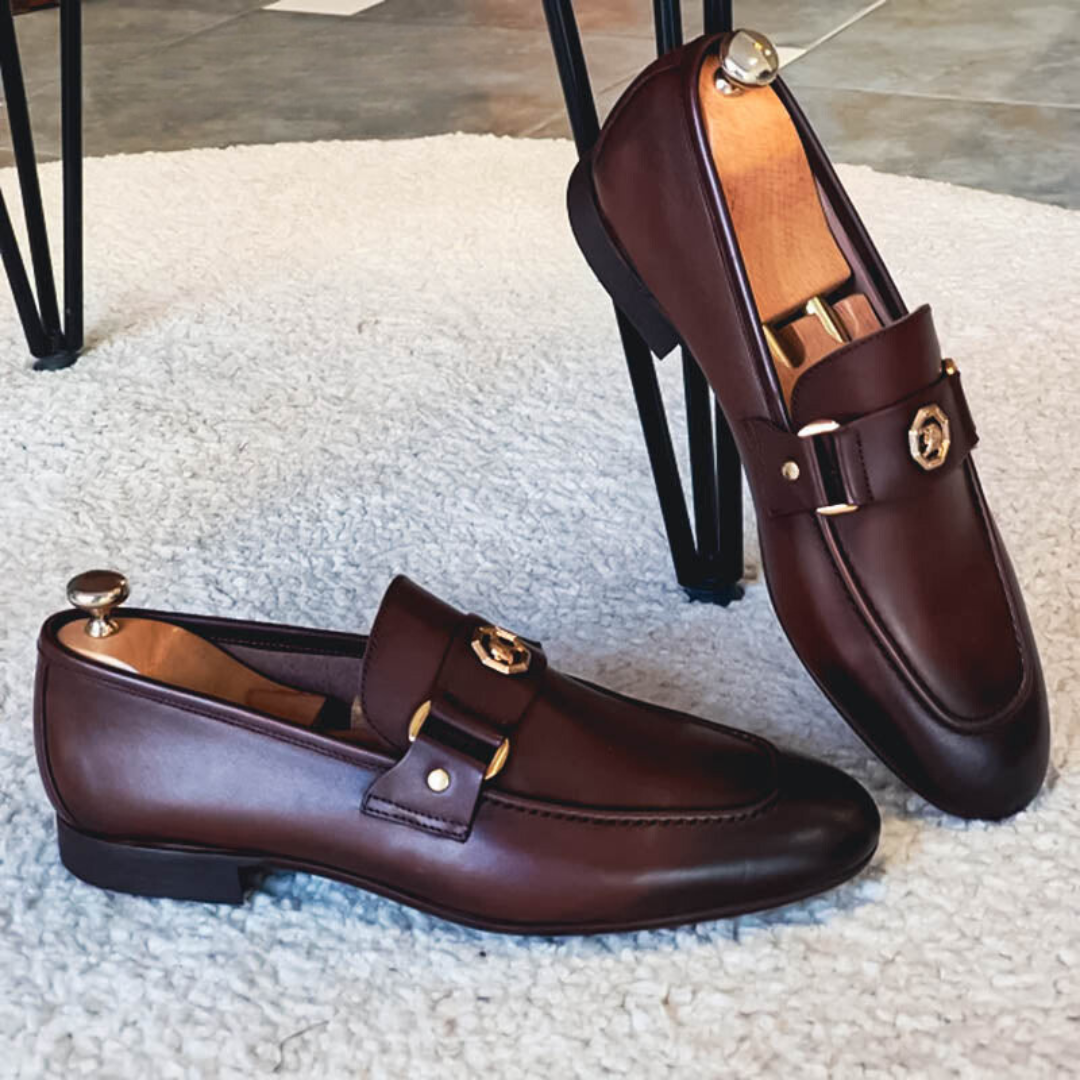 Elarova | Echtes Leder Slipper