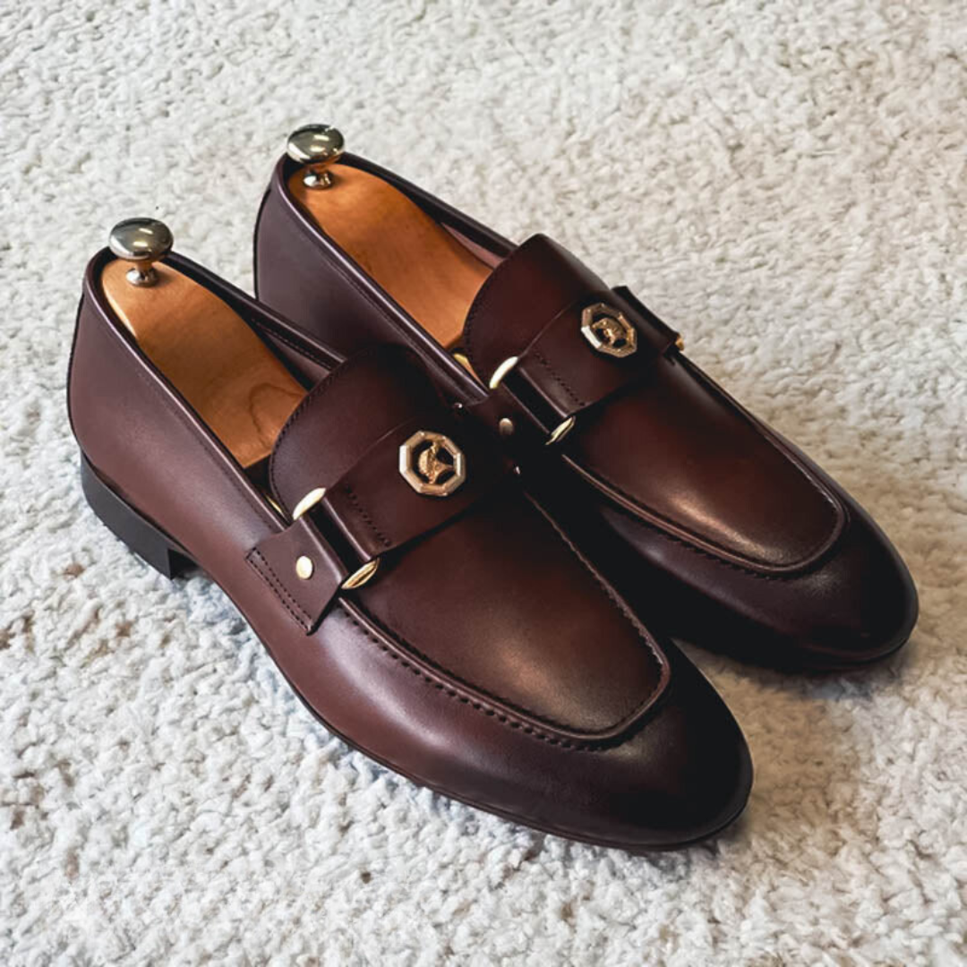 Elarova | Echtes Leder Slipper