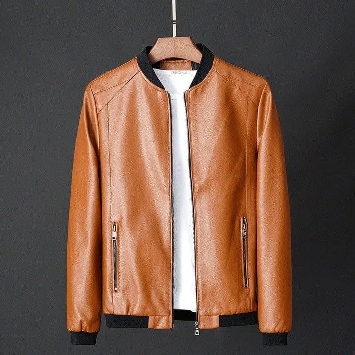 Elarova | Einfarbige Jacke für Herren