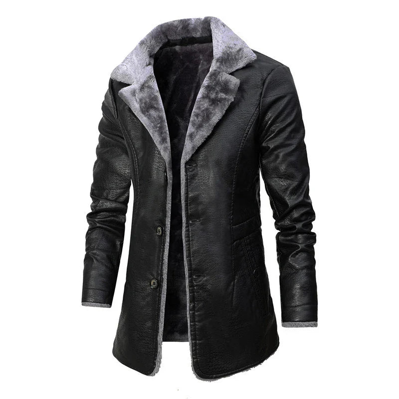 Elarova | Einreiher Jacke mit Revers für Herren