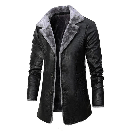 Elarova | Einreiher Jacke mit Revers für Herren