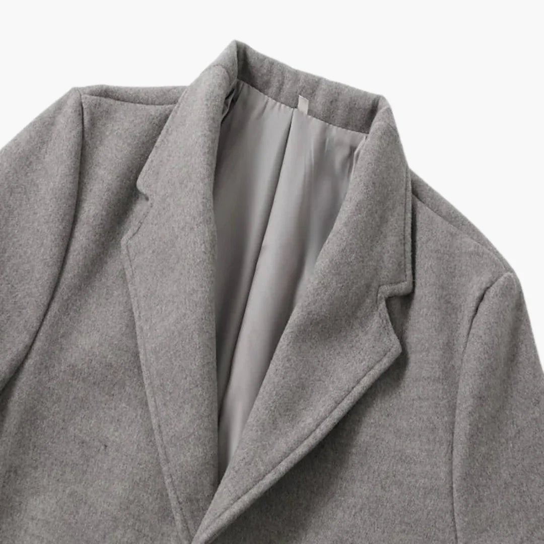 Elarova | Einreihiger Wintermantel für Herren