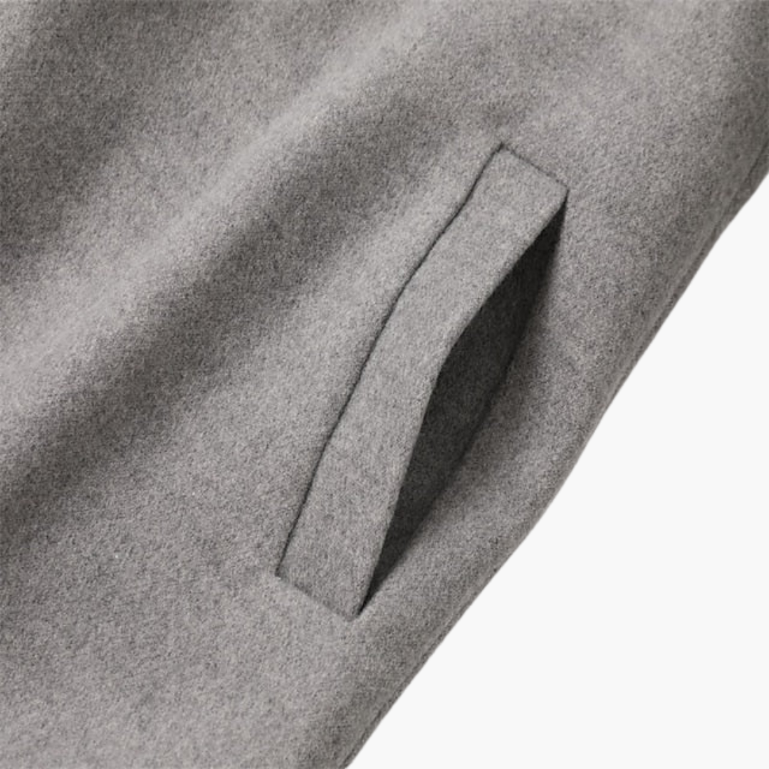 Elarova | Einreihiger Wintermantel für Herren