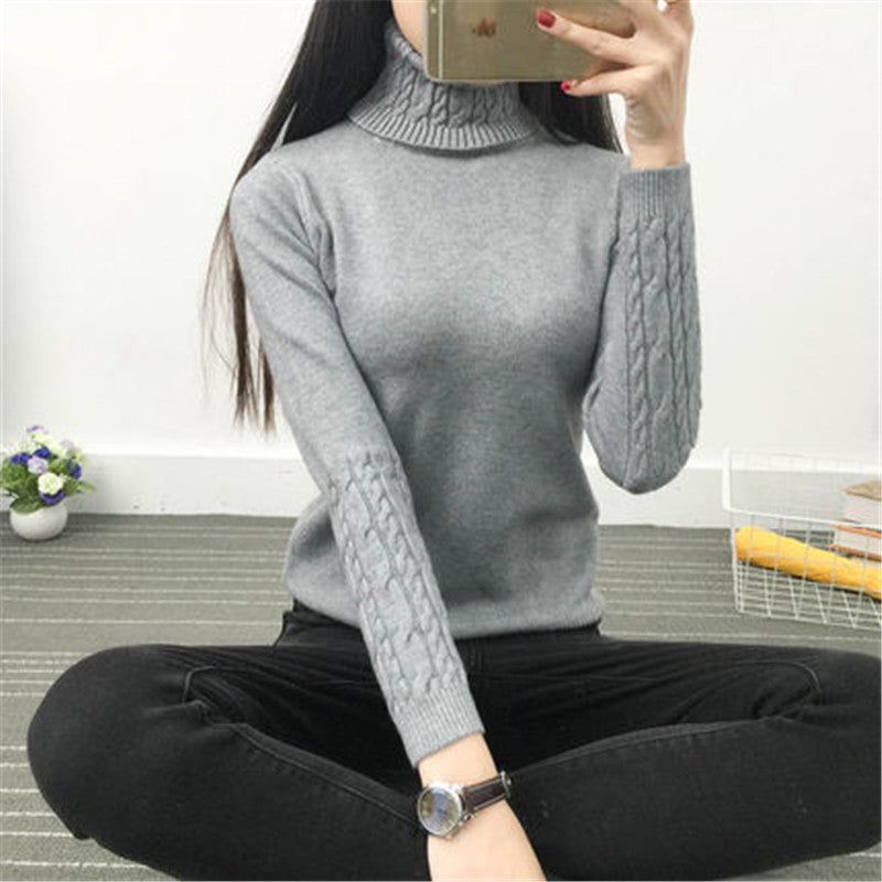 Elarova | Elegant Chic Strickpullover mit Zopfmuster
